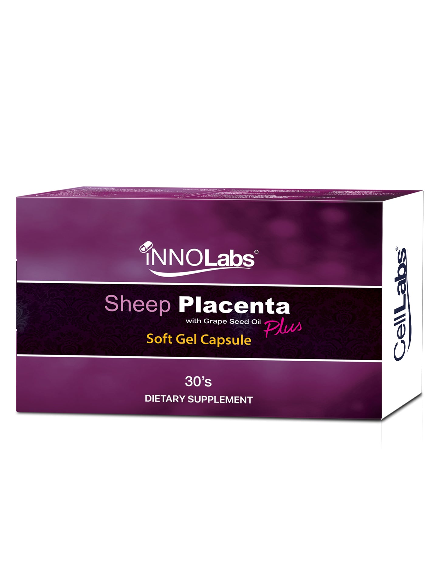 iNNOLabs® Sheep Placenta with Grape Seed Oil Plus Softgel Capsule
