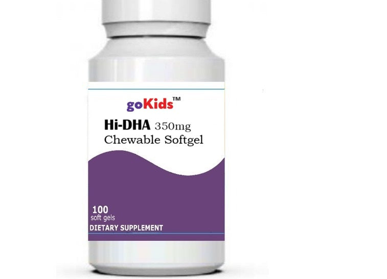 goKidsTM Hi-DHA 350mg Chewable Softgel