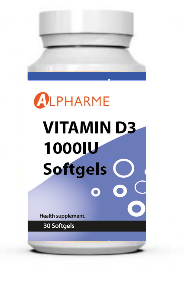 Vitamin D3 1000IU Softgel